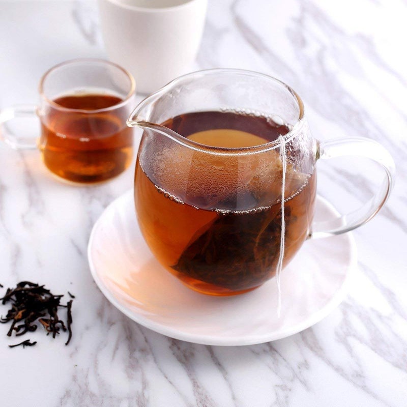 BEFORYOU 400 Pack Disposable Drawstring Tea Filter Bags Safe & Natural Unbleached Paper Tea Infuser Drawstring Empty Bag for Loose Leaf Tea (7 x 9  Natual Color) - Image 4